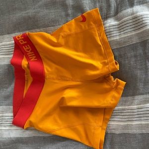 Nike pro spandex shorts